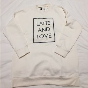 Latte and Love Sweatshirt