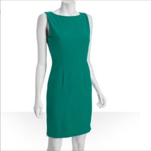Calvin Klein Kelly green zipper dress