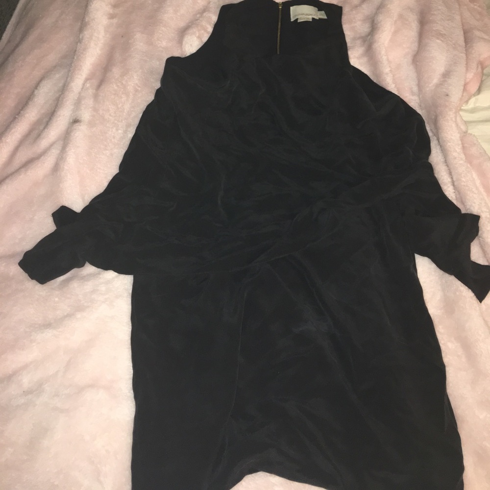 Black Cynthia Rowley 100% silk dress
