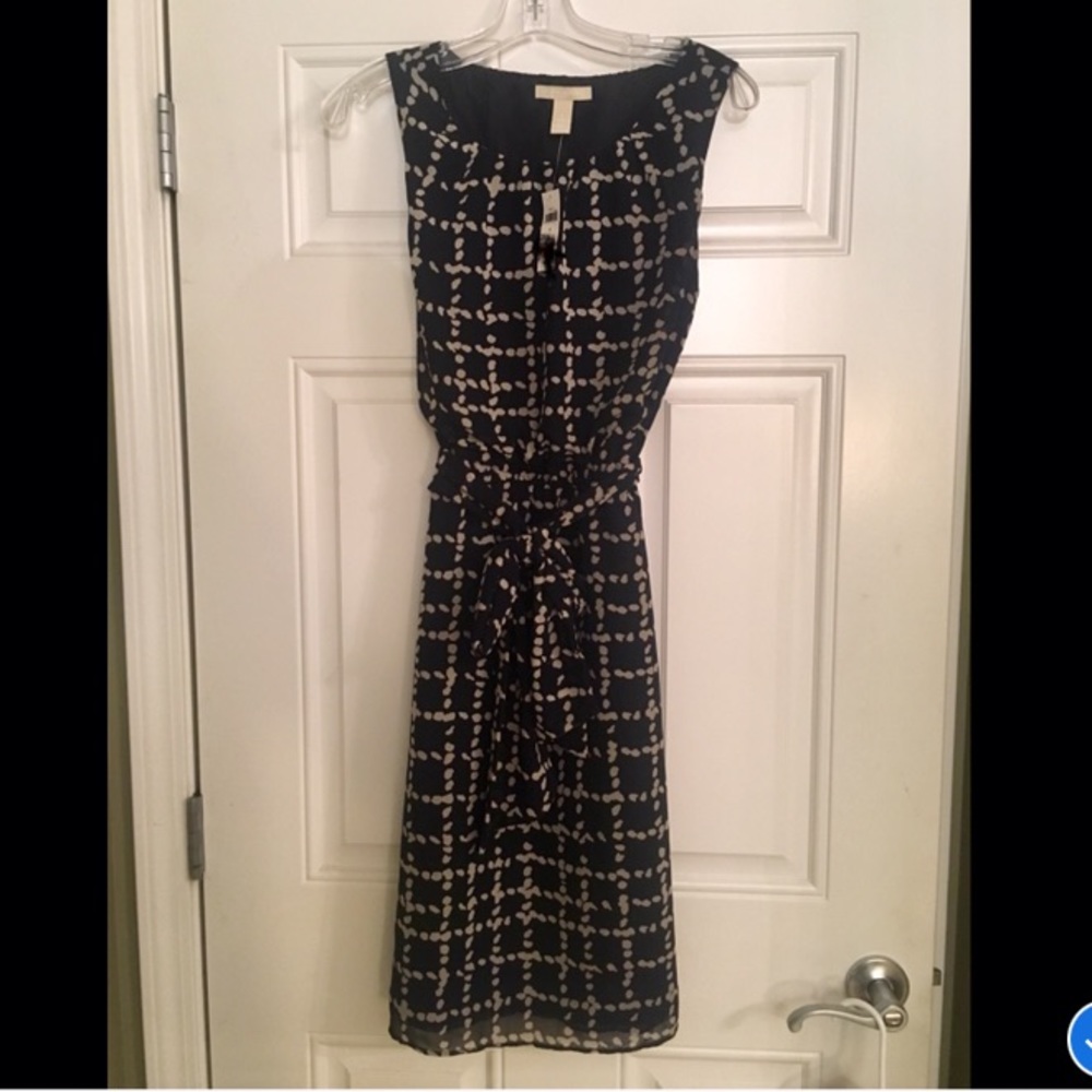 Banana Republic Black Grey dress work office