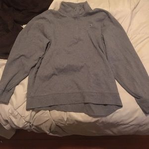 Vineyard Vines grey cotton 1/4 zip.