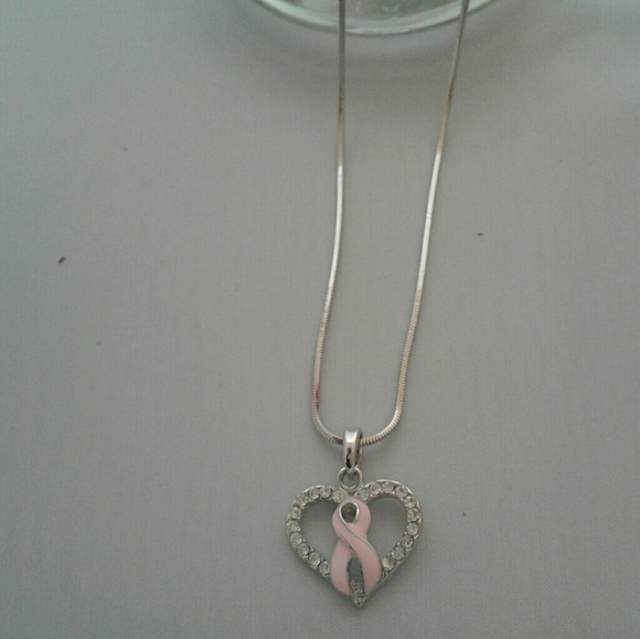 🌸pink support Necklace - Picture 2 of 2