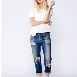 NSF Distressed Boyfriend Jeans. 27.