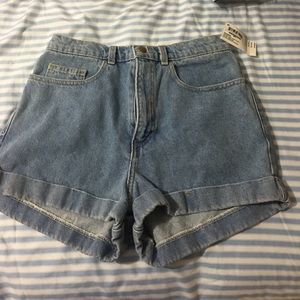 High rise shorts