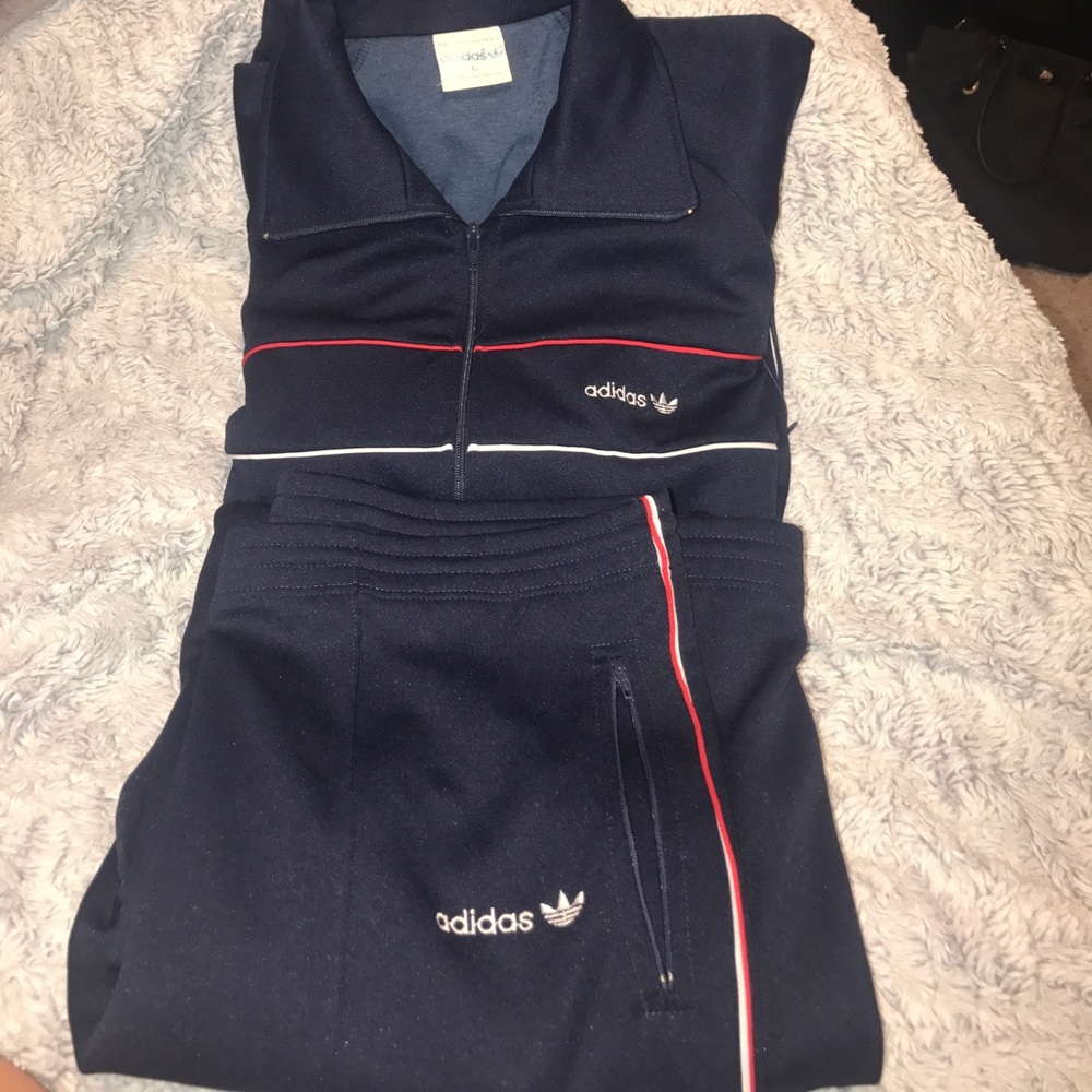 Vintage adidas sweat suit