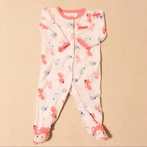 Fleece Fox Footsie