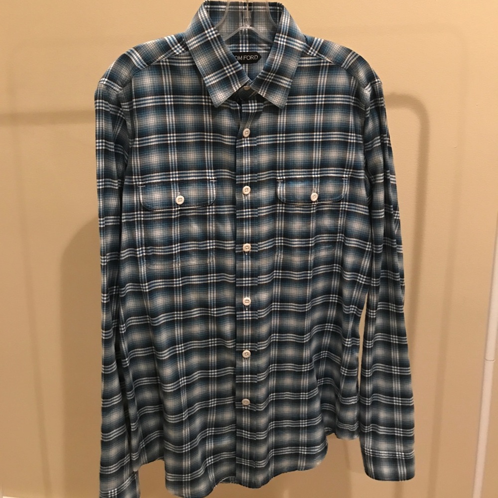 Tom Ford LUXE SOFT Collared Shirt