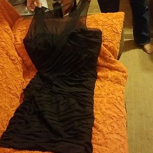 New BCBG black dress