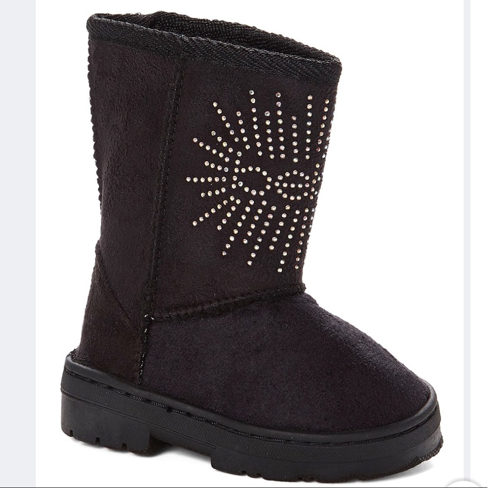 Last One! NEW Bebe Girls Adorable Rhinestone Boots