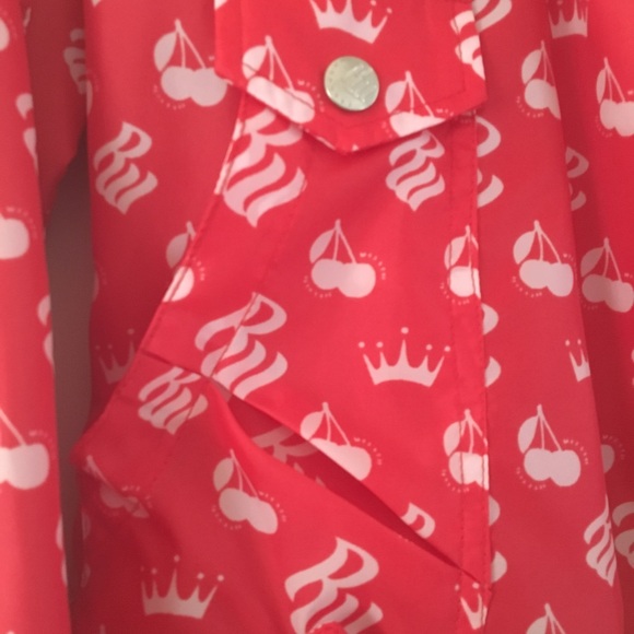 New Rocawear light Weight Jacket Red & White Logo - Picture 5 of 7