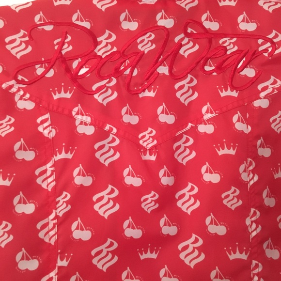 New Rocawear light Weight Jacket Red & White Logo - Picture 7 of 7