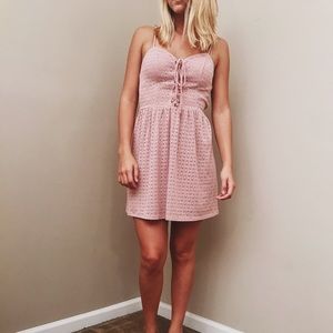 Pink dress