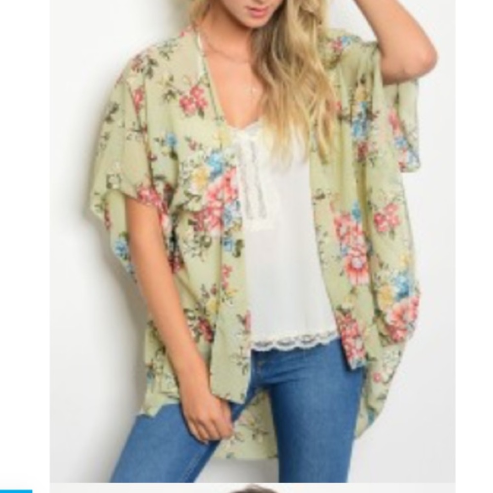 ❤️❤️Sage Floral Cardigan❤️❤️