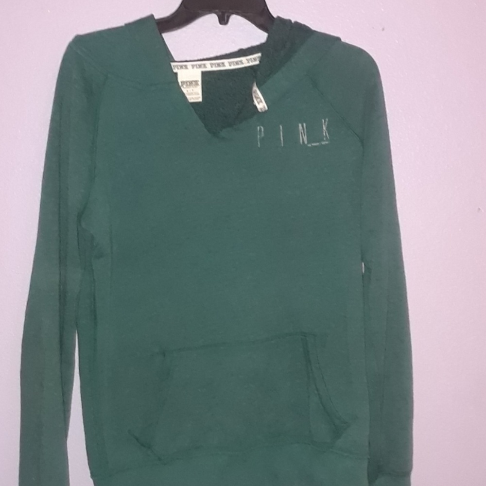 Pink hoodie