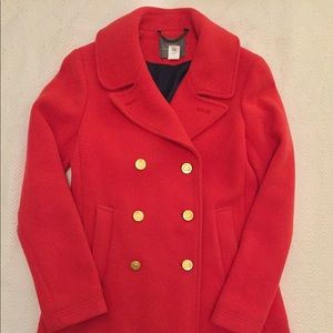 J Crew Stadium Cloth Jacket - Size 6