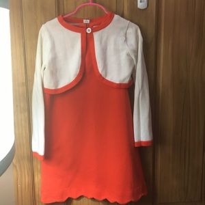 Janie & Jack Dress & Sweater Set