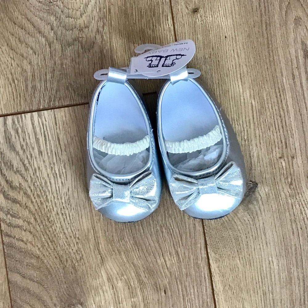 💎Baby Girl Flats with Glitter Bows 💎