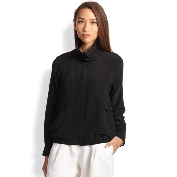 eileen fisher bomber jacket