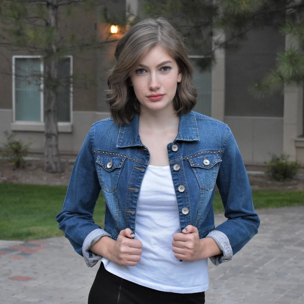 Studded Jean Jacket!