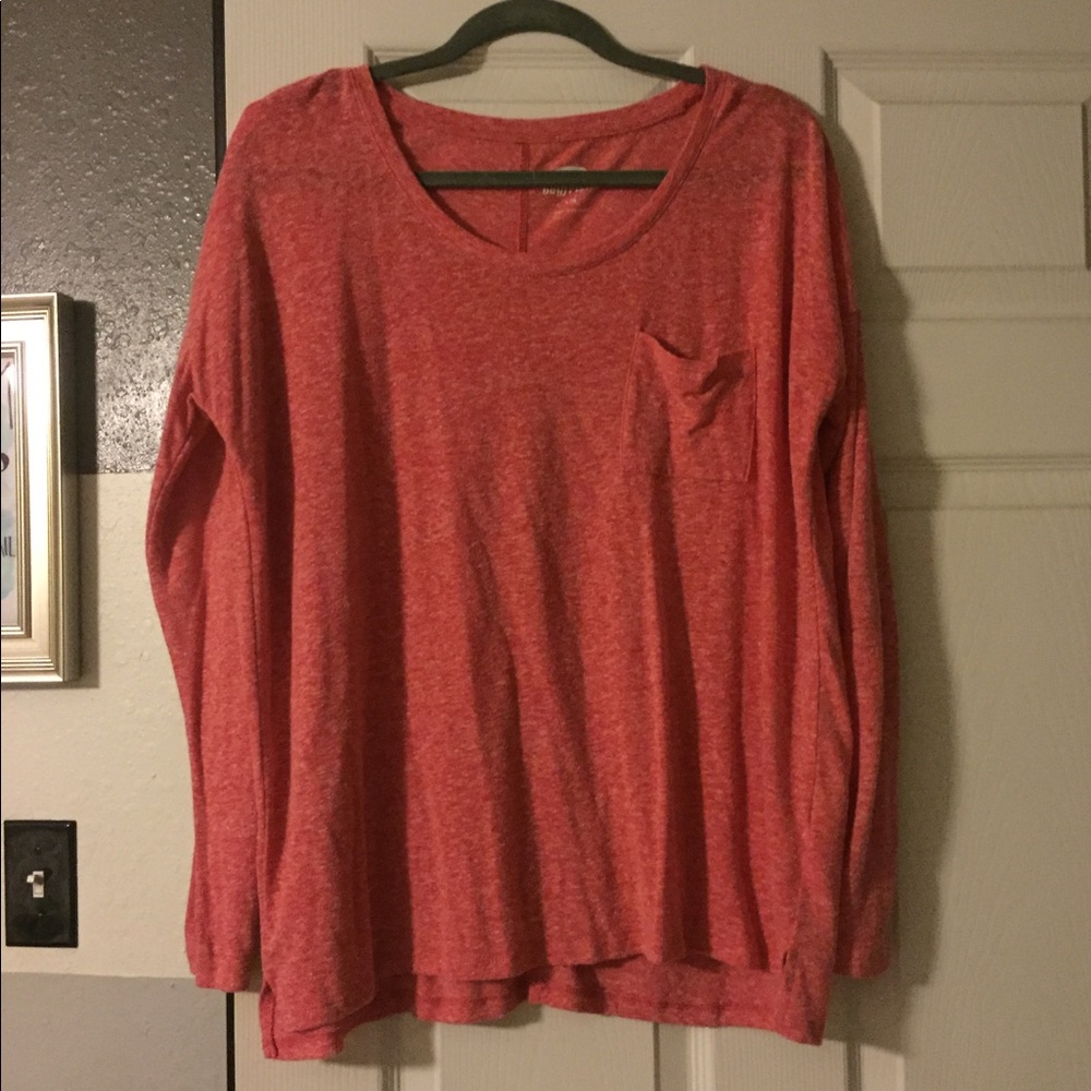 Long sleeved boyfriend tee