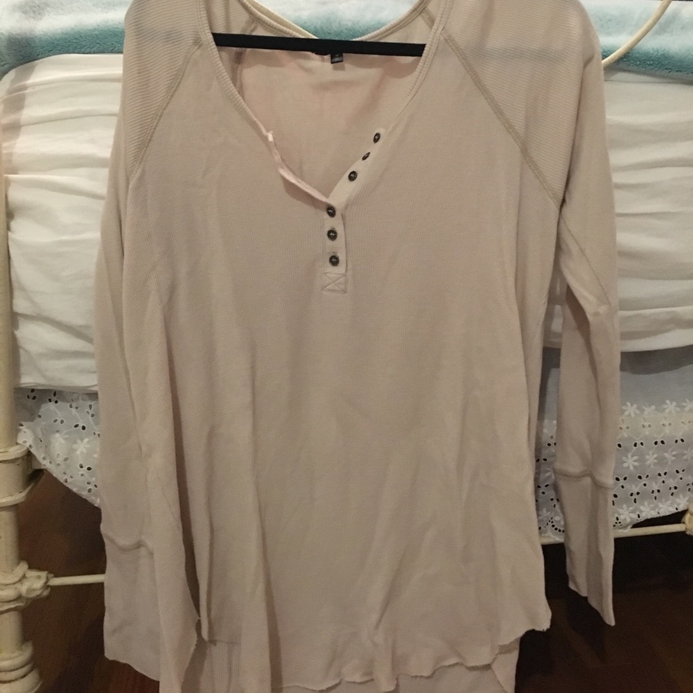 Comfy long waffle shirt from Urban Outfitters