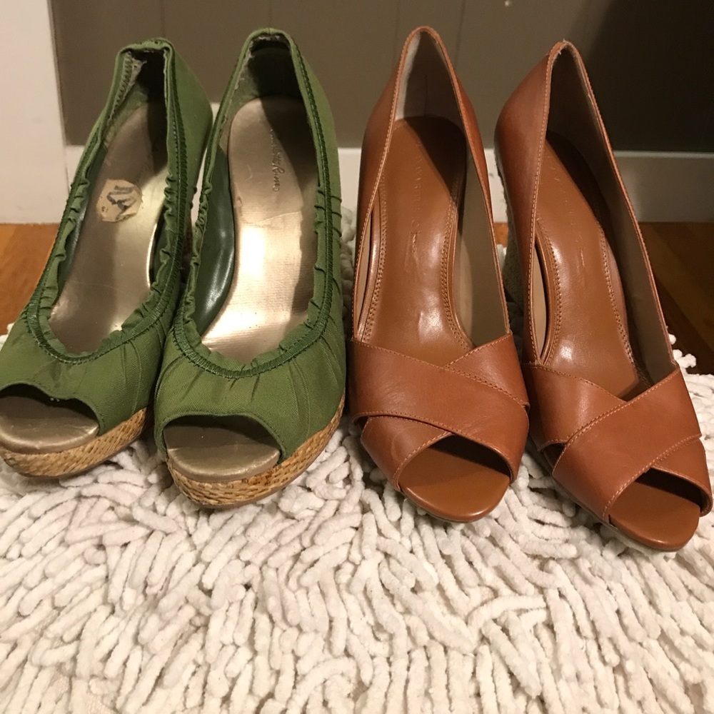 Wedge bundle! Banana Republic & Charlotte Russe