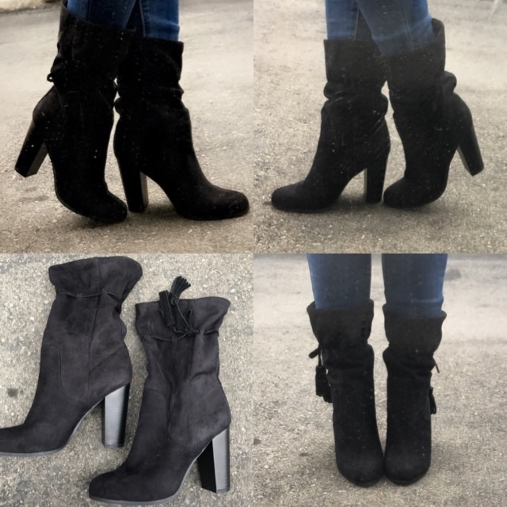 Black boots