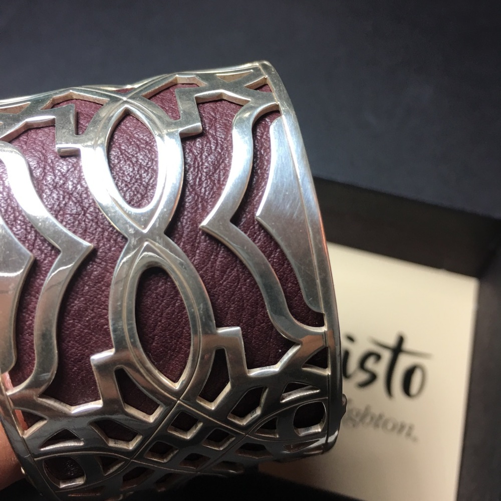 Brighton Christo Paris Wide Cuff Bracelet