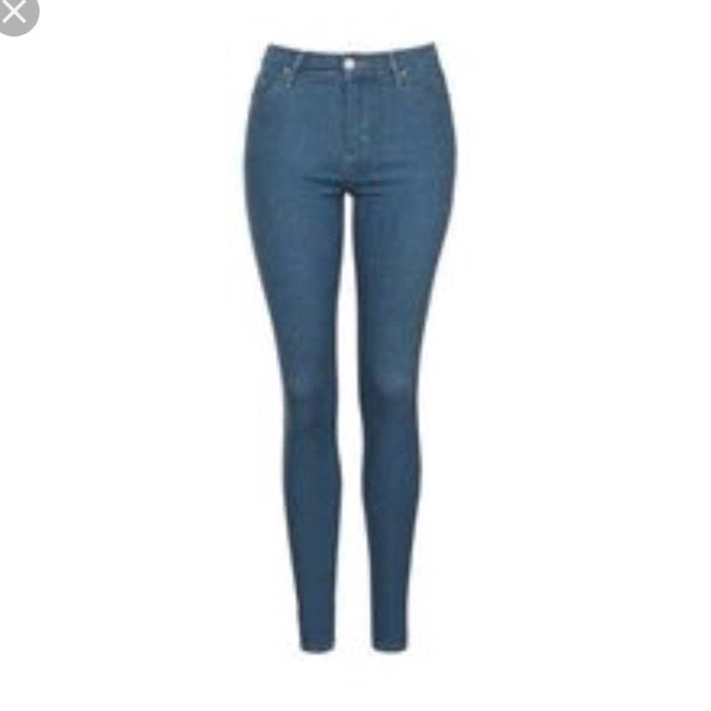 Topshop Pretty Leigh Skinny Jeans, Size 28 Tall