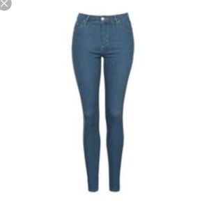 Topshop Pretty Leigh Skinny Jeans, Size 28 Tall