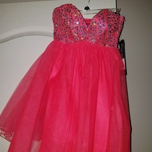 Mini Strapless Dress