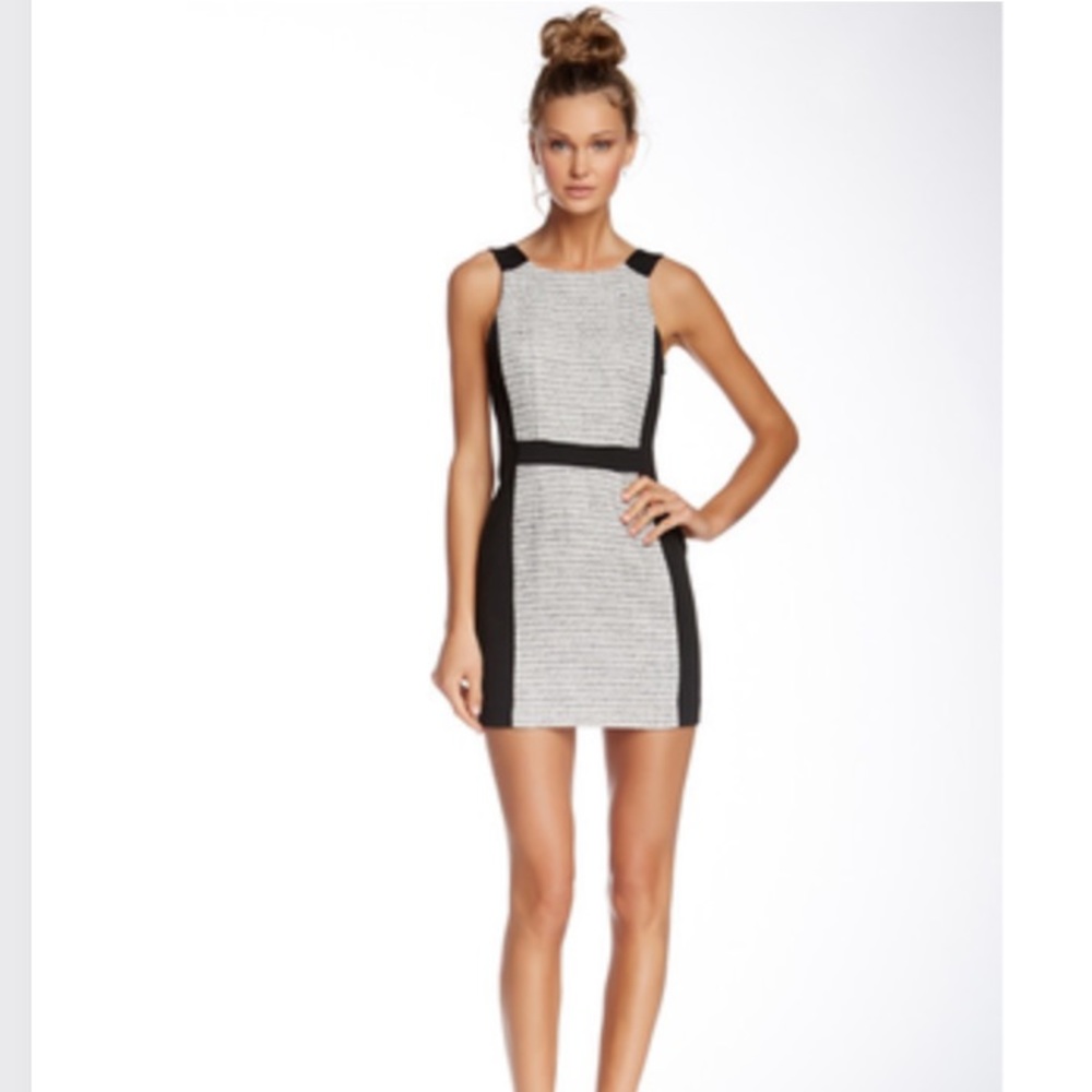 BCBG scoop back dress