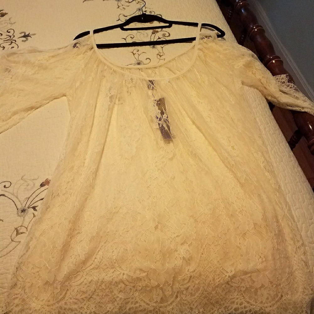 Blouse/ Bathing suit cover up.