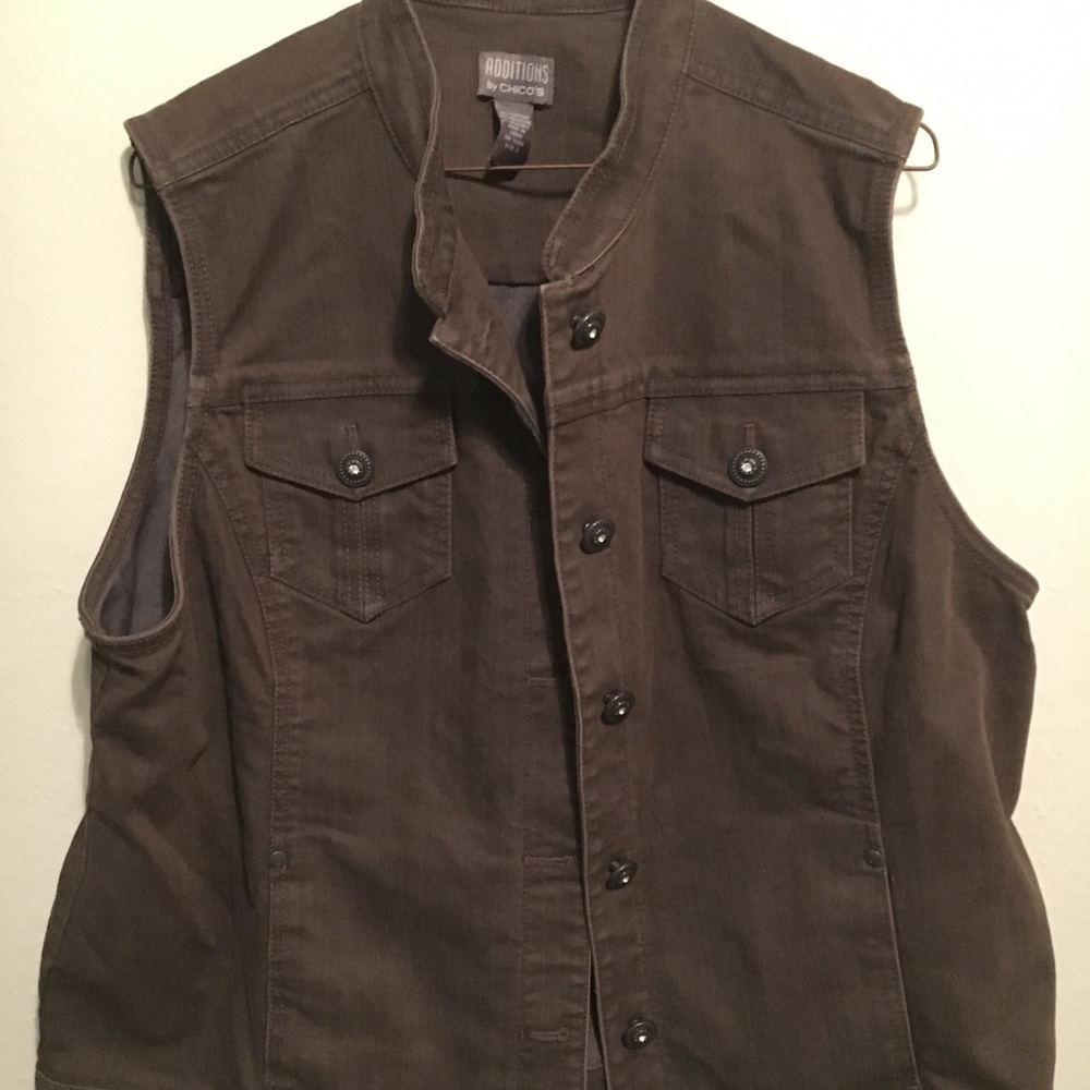 Chico's Jean Vest