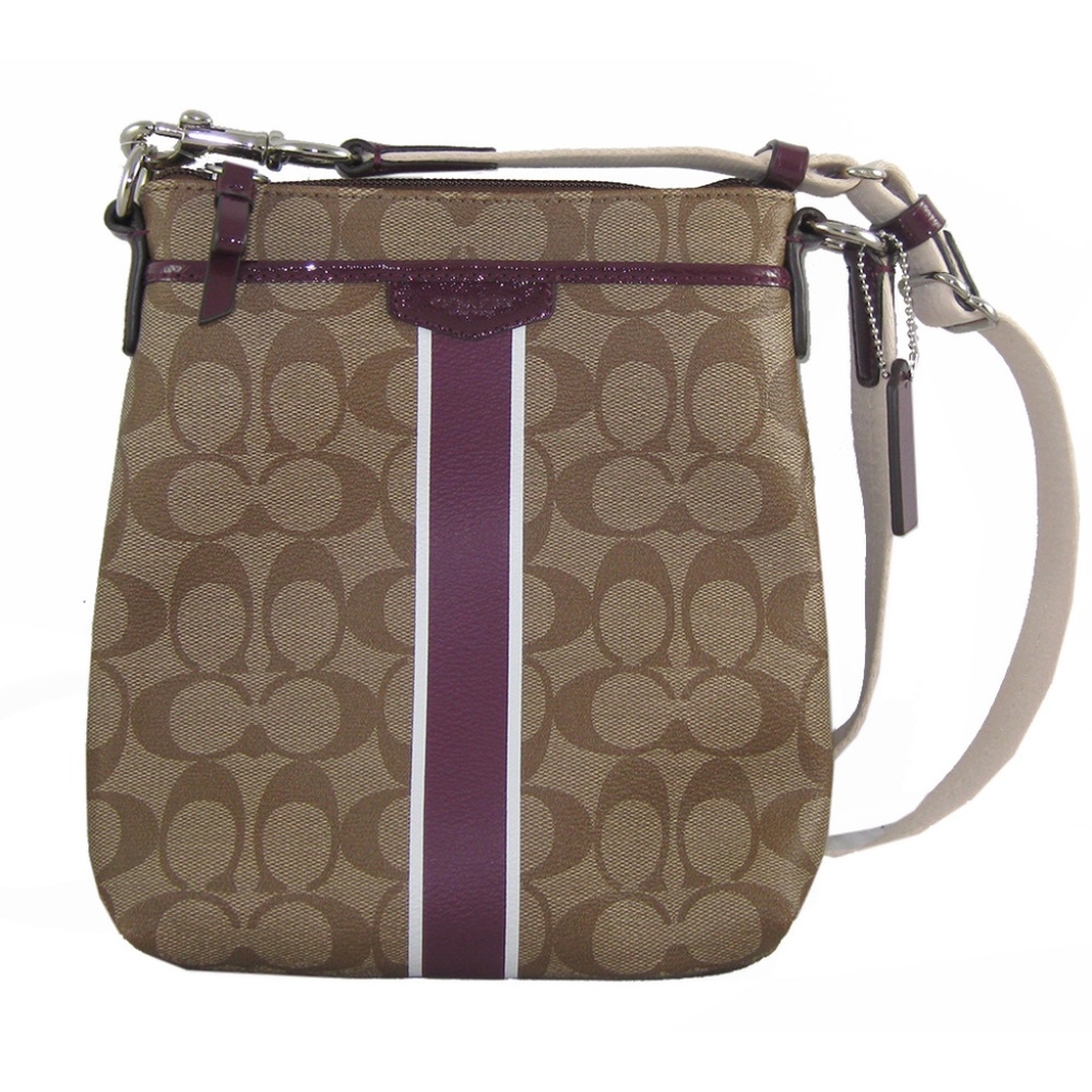 Coach Crossbody bag in Khaki/Sherry- PERFECT Cond.