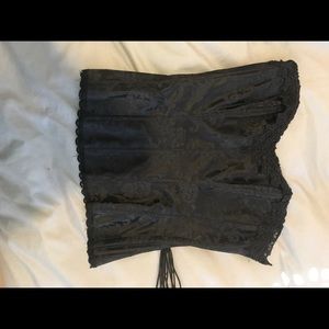 Black corset