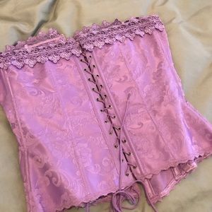 Lavender corset