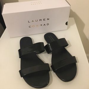 Black sandals