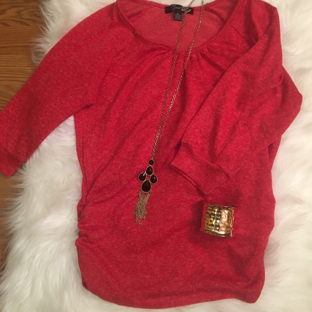 Soft red shirt
