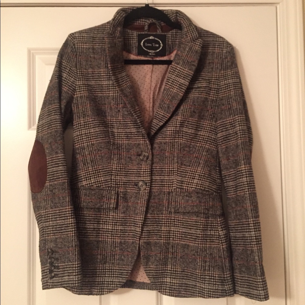 Plaid Blazer (size medium)