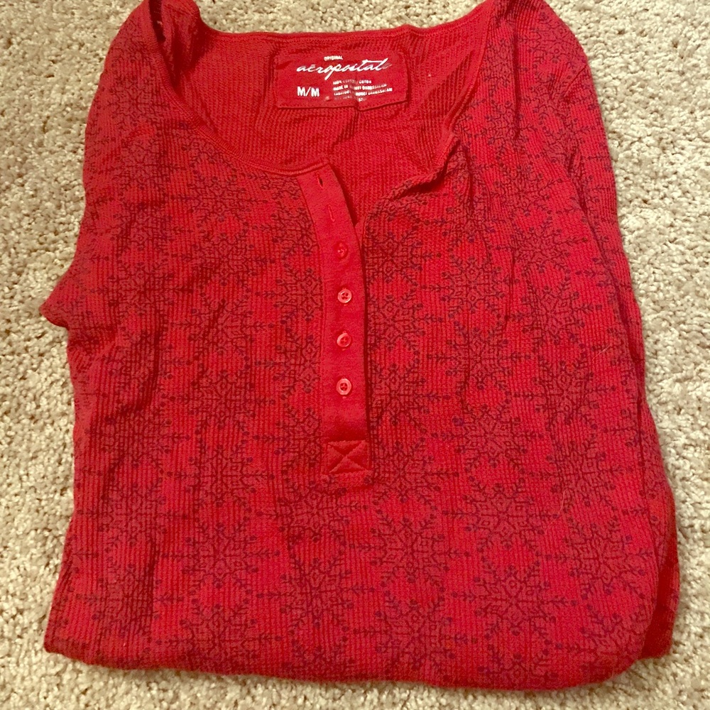 Red Aero Long Sleeve