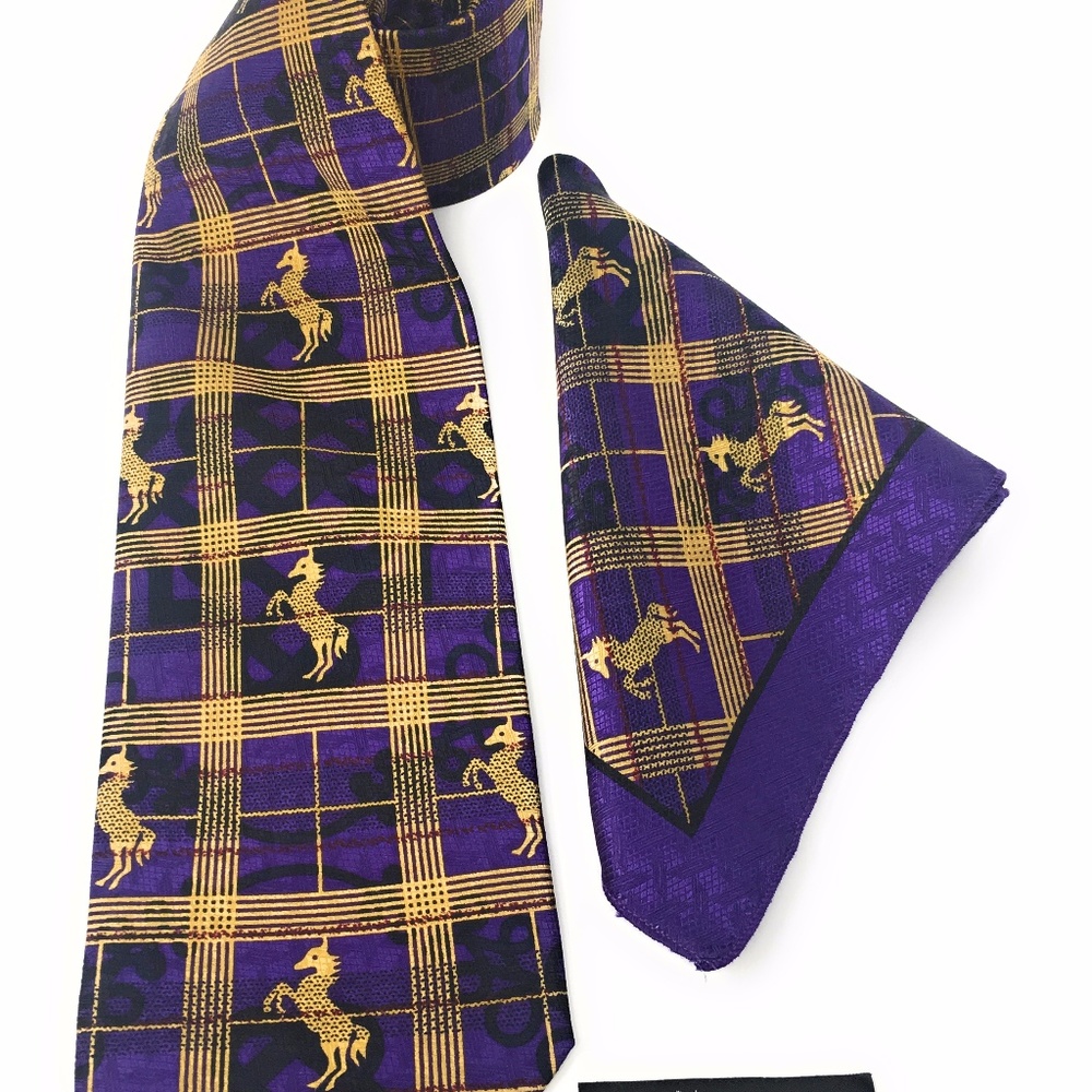 Unicorn 100% Silk Necktie DC208C
