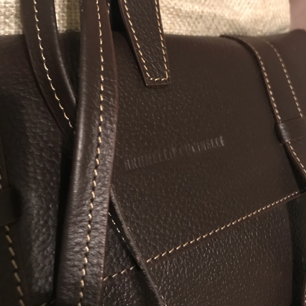 GORGEOUS Brunello Cucinelli Suede-Leather Backpack - Picture 4 of 8