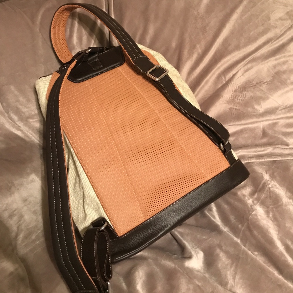 GORGEOUS Brunello Cucinelli Suede-Leather Backpack - Picture 5 of 8