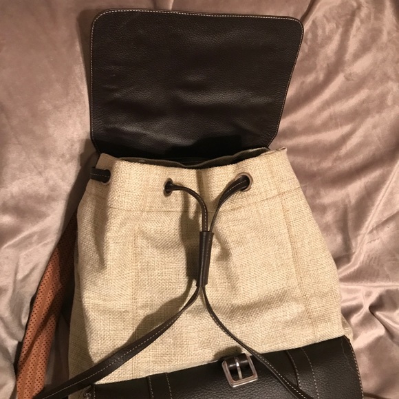 GORGEOUS Brunello Cucinelli Suede-Leather Backpack - Picture 3 of 8