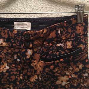 Anthropologie Pants - Anthropologie The Essential Slim printed trouser Anthropologie Pants - Anthropologie The Essential Slim printed trouser