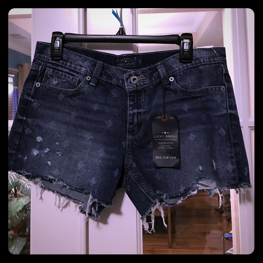 Lucky Brand “The Cut Off” Jean Shorts