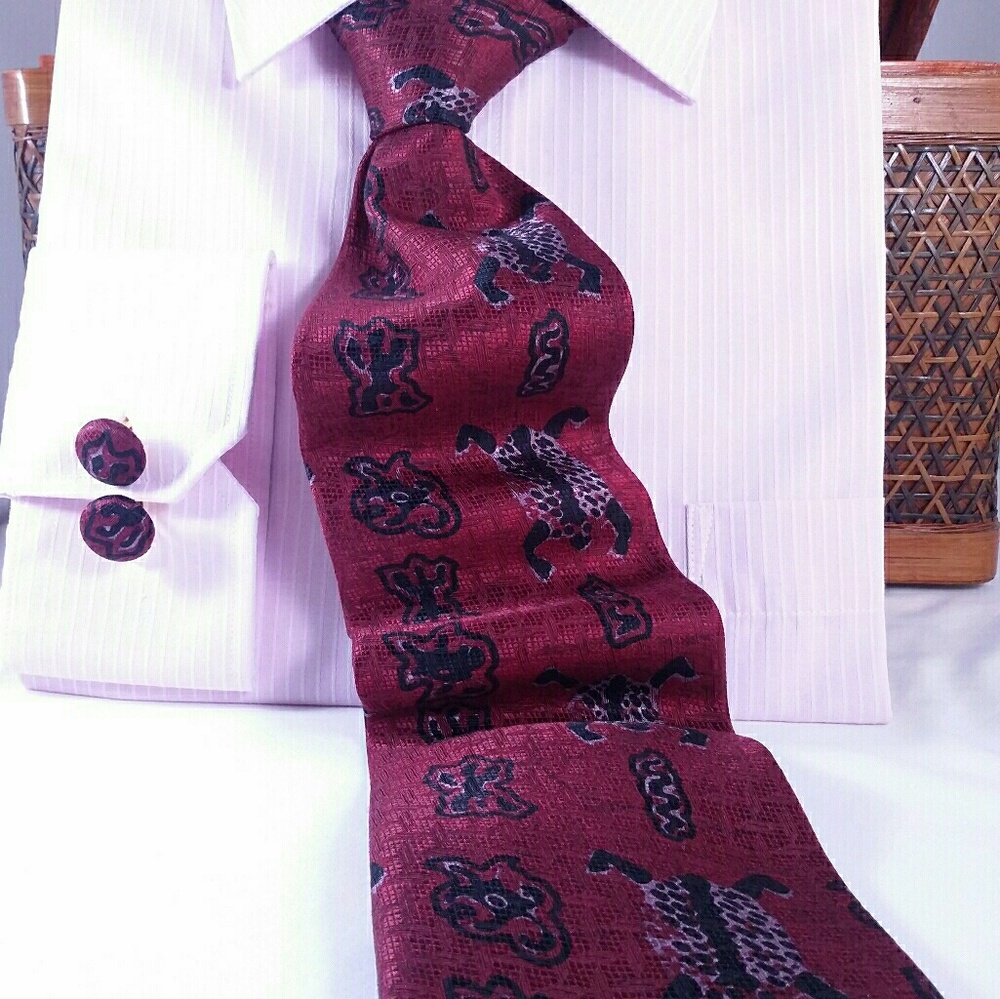 Good Fortune 100% Silk Necktie DC218D