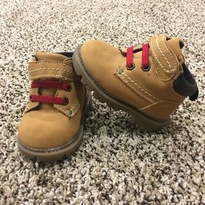 Size 3 little boys construction boots