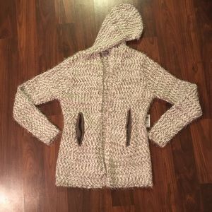 Charolette Russe White-Green Cardigan